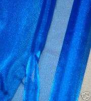 SPARKLE ORGANZA FABRIC ROYAL SHEER 45 BY THE YARD  