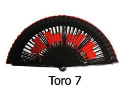 Flamenco Tanz  Fächer Theater Handfächer Spanien TORO  