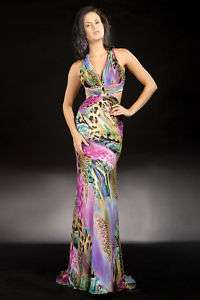 Party Time 2501 Animal Print Prom Gown Dress 2  