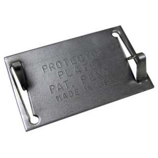   In. Zinc Plated 12 Gauge Steel Nail Plates 62850 