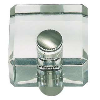  Homewares Optimism Collection1 1/4 in. Brushed Nickel Square Knob