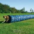 Trixie 3211 Dog Activity Agility Basic Tunnel, ø 60 cm/5 m, blau von 