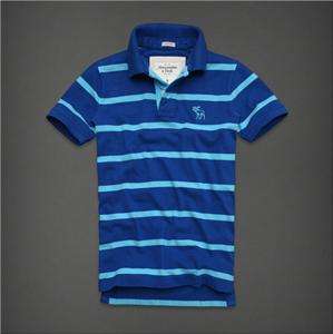 NWT Abercrombie Men Mount Armstrong Polo T Shirt $68  