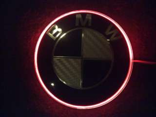 BMW Carbon LED Emblem M1 M3 M5 M6 E30 E32 E34 E36 E38 E39 E46 E60 E61 