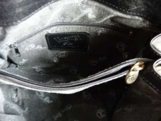 THIS IS A BEAUTIFUL VALENTINA ITALY CROSS BODY BLACK LEATHER BAG