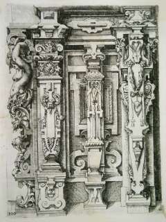 Pilaster ARCHITEKTUR DIETTERLIN 1598  