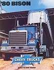   chevrolet bison truck tractor sales brochure 