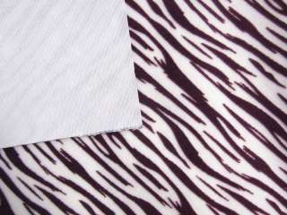   Purple Tiger Zebra Velvet Sofa/Cushion Cover Fabric Material  