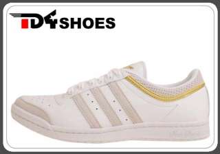 Adidas Top Ten Low Sleek W 1 White Gold Original New Womens Casual 