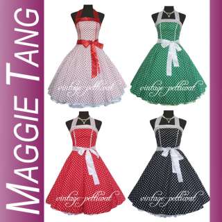 50er 60er Jahre Tanz Kleid zum Petticoat Rockabilly 505  