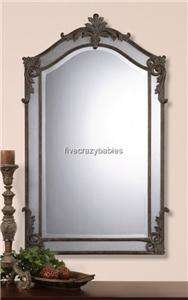   Baroque Extra Large Arch Top Wall Mirror  Antique Luxe