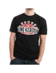 King Kerosin T Shirt Men   KING KEROSIN LOGO   Black