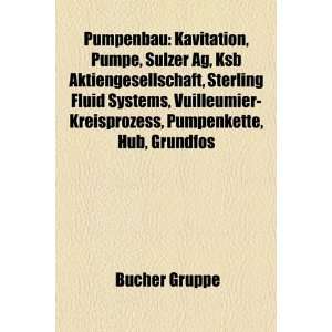 Pumpenbau Kavitation, Pumpe, Sulzer AG, Ksb Aktiengesellschaft 