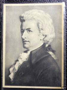 Porträt Ak,Wolfgang Amadeus Mozart,Komponist Wiener Kl.  