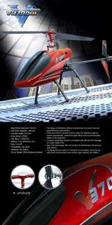 4CH RC Helicopter WALKERA V370D01 FLYBARLESS 2.4GHzLCD  