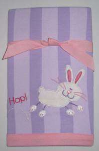 Stephen Joseph Bunny Rabbit Baby Burp Cloth 14x21 NEW  