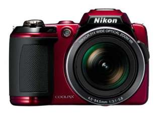 Nikon Coolpix L120 Digitalkamera rot 0182089209144  