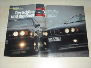 Rallye Racing 02/1991 Spannend BMW AC Schnitzer S5 silhouette 3.7 mit 