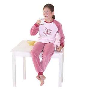 Tchibo Mädchen Nicki Pyjama Himbeer Rosa Gr 122/128  