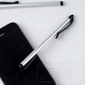Universal Capacitive Touch Screen Stylus Pen silver  