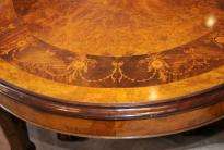 Walnut Victorian Dining Table Inlay Extending Tables  