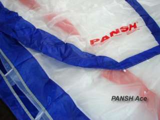Pansh Ace 8m White Blue Power Kite  