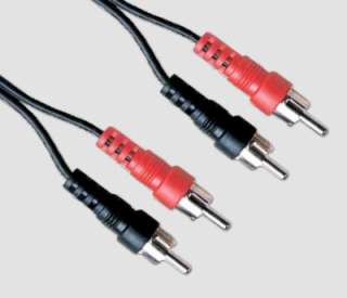 2m 2 x RCA Phono Wire Stereo Jack Audio Cable Lead  