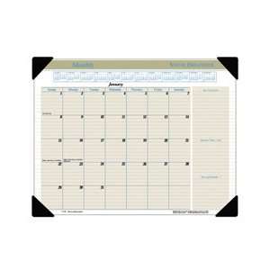  AAGHT1510 Executive Monthly Desk Pad Calendar, 17 3/4 x 10 