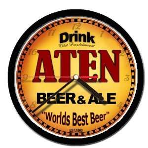  ATEN beer and ale wall clock 