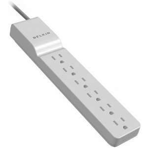  Belkin Inc 6 Outlet Home/ Office Surge Protector with 8 ft 