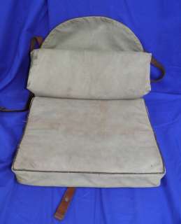 WW2 British Army TANK SEAT Cover 1944 Originalplete with inner 