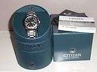 citizen ecodrive mens watch chronograp h new withtag at0 £