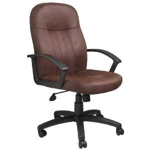   FABRIC MANAGERS CHAIR IN BOMBER BROWN   Delivered