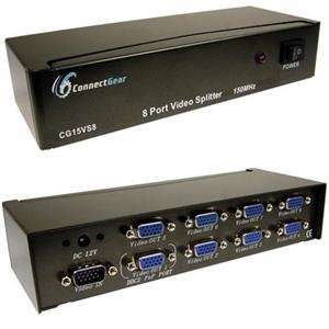  Cables Unlimited, 8Way VGA Multiplier/Amplifier (Catalog 