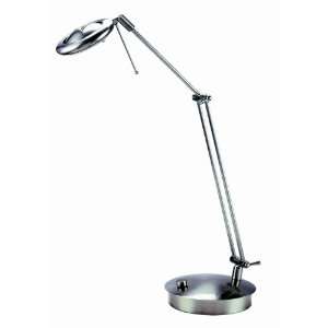  Lite Source Round Head Adjustable Halogen Desk Lamp