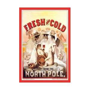  Fresh and Cold   Direct from the North Pole 20x30 poster 