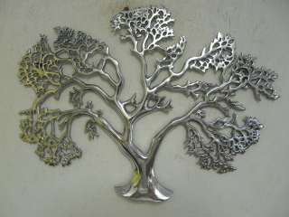 Contemporary Metal Wall Art Aluminium Acacia Tree  