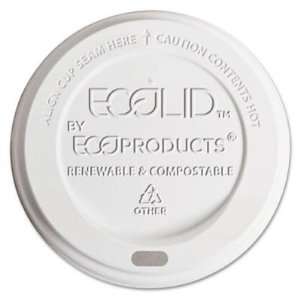  Eco Products Plastic Hot Cup Lids, Fits 8 oz. World Art 