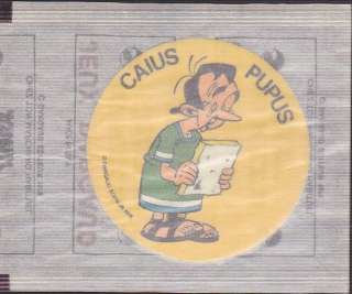   Asterix autocollant 1976 Caius Pupus Dargaud