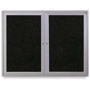  Ghent Enclosed Recycled Rubber Tackboards   36H times; 48W 
