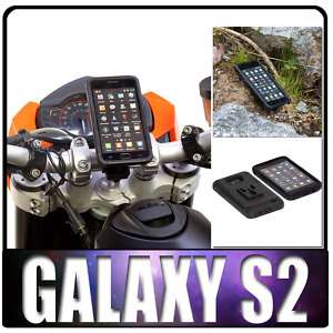   Support Velo Fixation Rapide + Etui Anti Choc Samsung Galaxy S2 i9100