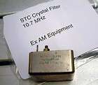 W2IHY 8 band equalizer and noise gate, STC crystal filter, 10.7 MHz 