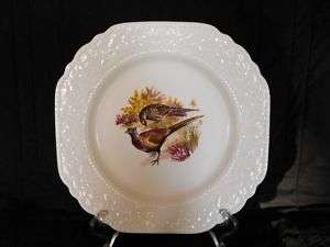 Vintage Lord Nelson Pottery 9.5Square Plate   Pheasant  