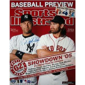  Johnny Damon SI Cover Signed by Derek Jeter 16x20 Sports 
