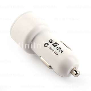   Car Charging Adapter for iPad/iPhone 4/3G/3GS Black (5V 2A) #00182416