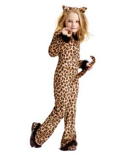 Girls Pretty Leopard Child Costume  Girls Cats Halloween Costumes