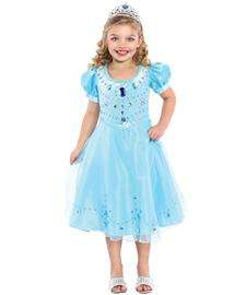 Sapphire Princess Costume for Kids  Girls Blue Princess Halloween 