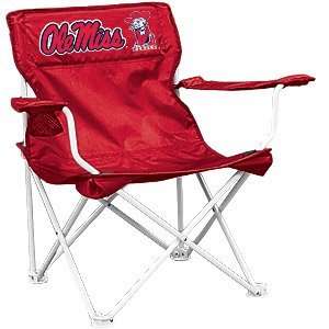  Rebels (Ole Miss) Nylon Tailgate Chair   Adult NCAA College 