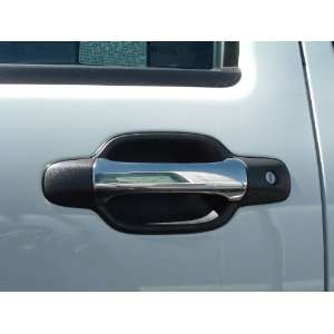   Entry) Chrome Stainless Steel Door Handle Insert Accents (Lever Only