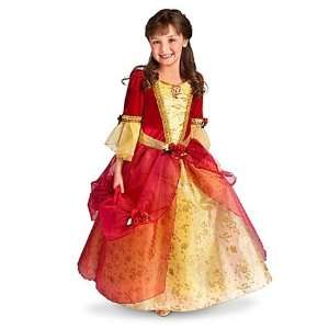  Beauty & The Beast Princess Belle Deluxe Holiday Costume 